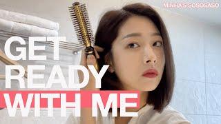 eng) GRWM /make up/hair/ daily look/beauty vlog/ daily vlog/Get ready with me