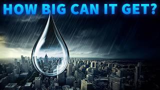 What is the Largest Raindrop Possible