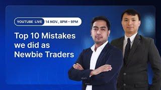 Top Mistakes We Made As Newbie Traders