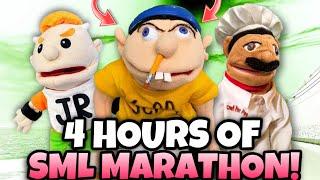 *4 HOURS* OF SML MARATHON! (FUNNIEST JEFFY VIDEOS)