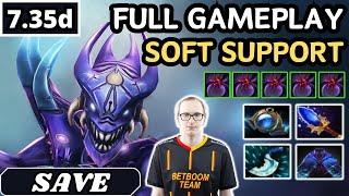 10800 AVG MMR - Save BANE Soft Support Gameplay 25 ASSISTS - Dota 2 Full Match Gameplay