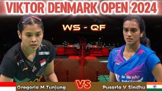 Superb!!! Gregoria Mariska Tunjung (INA) vs Pusarla Sindhu (IND) | QF | Badminton VDO24