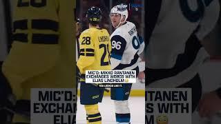 Safe to say the Finland-Sweden rivalry is alive and well  (via @NHL/TT)