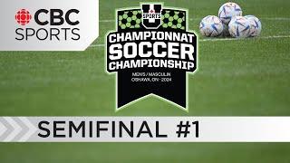 U Sports Men's Soccer Championship: Semifinal - York vs Montreal | #CBCSports