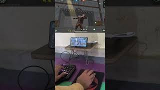 How to play free fire with keyboard mouse in mobile | ⌨️  full setup without app no activation