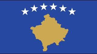 Kosova Flagge 30 Minuten