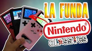 Esta FUNDA para  tu iPhone o android es un NINTENDO NES de verdad