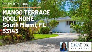 South Miami Pool Home on Mango Terrace | Lisa Fox  MIAMI REAL ESTATE