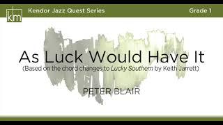 As Luck Would Have It - Peter Blair