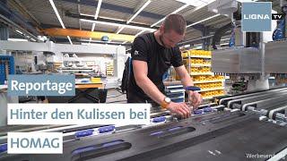 So wird eine CNC-Maschine gebaut | Zu Besuch bei HOMAG | Reportage | LIGNA.TV