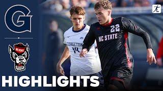 Georgetown vs NC State | NCAA College Cup Soccer Championship | Highlights - November 24, 2024