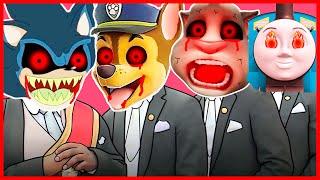 Sonic.EXE & Paw Patrol.EXE & Talking Tom.EXE & Thomas.EXE - Meme Coffin Dance COVER