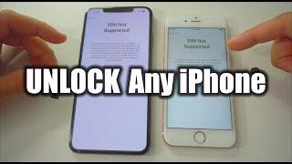 The ONLY Way To Unlock Any iPhone From Any Carrier ●