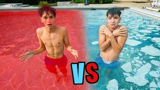 HOT vs COLD POOL Challenge!