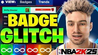 FASTEST MAX BADGES & 99 OVERALL METHOD on NBA 2K25 - BEST BADGE & MyPOINTS GLITCH on 2K25!