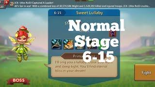 Lords mobile normal stage 6-15 f2p|Sweet lullaby normal stage 6-15