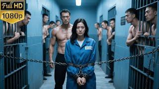 【功夫電影】男獄霸調戲女囚犯，豈料對方是功夫高手，瞬間反殺他。#抗日 #kungfu #中国电视剧
