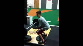 Connor learning deadlift