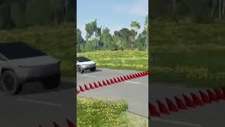 Cars vs Spikes - BeamNG Drive #beamngdrive