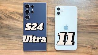 Samsung Galaxy S24 Ultra vs iPhone 11