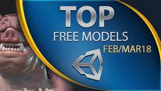 Top Free Unity Assets - Models - February/March 2018