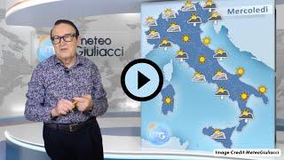 Previsioni meteo per mercoledì 9 ottobre. Piogge meno diffuse