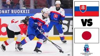 SLOVAKIA vs JAPAN RELEGATION GAME HIGHLIGHTS | IIHF U18 Women's World Championship 2025