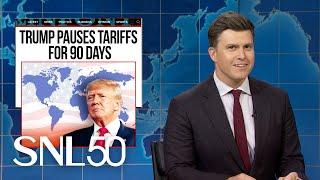 Weekend Update: Trump Pauses Tariffs, Robert F. Kennedy Jr. Wants Fluoride Out of Water -SNL