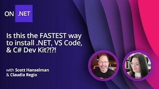 Is this the FASTEST way to install .NET, VS Code, & C# Dev Kit?!?!