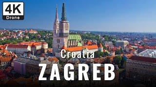 4k Drone video and short documentary on Zagreb city in Croatia | Travel guide