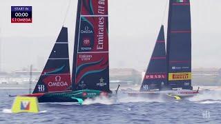 Sailing World on Water 37th AmericasCup. Report #2. ETNZ Day1 Results.Boat Build.