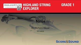Ninja by Richard Meyer – Score & Sound
