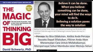 THE POWER OF THINKING BIG  BY DAVID J Schwartz (Created By: Bang BQ Official)