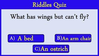 Riddles Quiz 10: Can You Score 10/10?