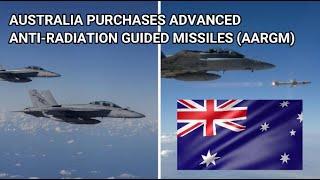 AUSTRALIA PURCHASES ADVANCED ANTI-RADIATION GUIDED MISSILES (AARGM) #Australia #Ausairforce #HARM