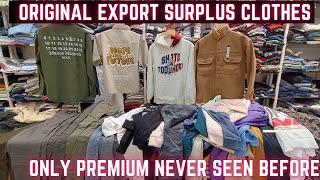 Original Export Surplus Mens Wear Wholesale/Mumbai Surplus Godown/Export surplus/Clothing Mafia 2