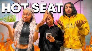 I PUT MYA & DAEDAE IN THE HOT SEAT... IT GOT SUPER SPICY!!! 