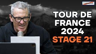 It’s a wrap ft. Johan Bruyneel | Tour De France 2024 Stage 21 | THEMOVE