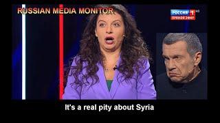 Vladimir Solovyov and Margarita Simonyan are upset about Syria