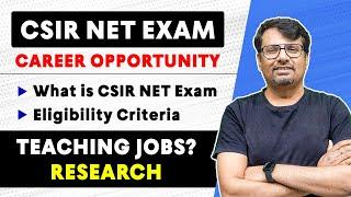 What Is CSIR NET/JRF - Complete Details, Career Opportunities & Eligibility Criteria | CSIR-NET 2024