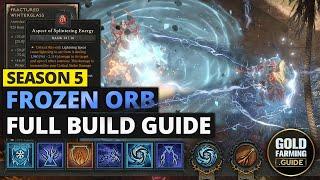 Frozen Orb Lightning Spear Best Sorcerer Build Guide in Season 5 Diablo IV. No Ubers Required!