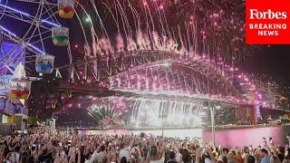 WATCH: Sydney, Australia, Rings In The New Year | Happy 2025