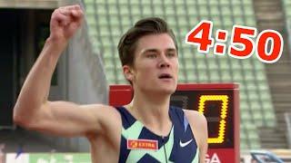 Jakob Ingebrigtsen 2,000m Record 4:50 Impossible Games [Full Race]