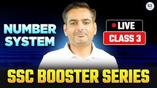 SSC 2025 | SSC Maths | Number System | Booster Series |  Class-03 | Maths By Rakesh Yadav Sir #ssc