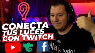 CONECTA tus LUCES para STREAMING con TWITCH Lumia Stream