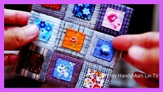 DIY Christmas Gift Idea┃Fabric Scraps     ┃HandyMumLin Easy sewing project