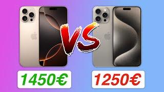 Schwierig! iPhone 16 Pro Max VS iPhone 15 Pro Max (Vergleich)