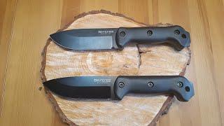 KA-BAR BK2 COMPARATIVA CUCHILLO ORIGINAL FRENTE A CHINO.