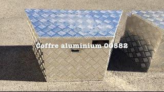 BIGFIC - Coffre trapèze aluminium 00582 pour remorque