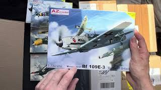 £309 MODEL HAUL UNBOXING; 1/72, AIRFIX, AZ MODEL, HOBBY BOSS, SOVA-M, A-MODEL, MESSERSCHMITT MADNESS